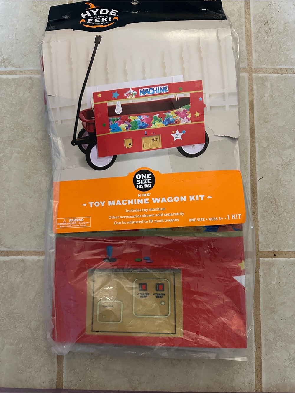 Kids' Red Toy Machine Wagon Kit